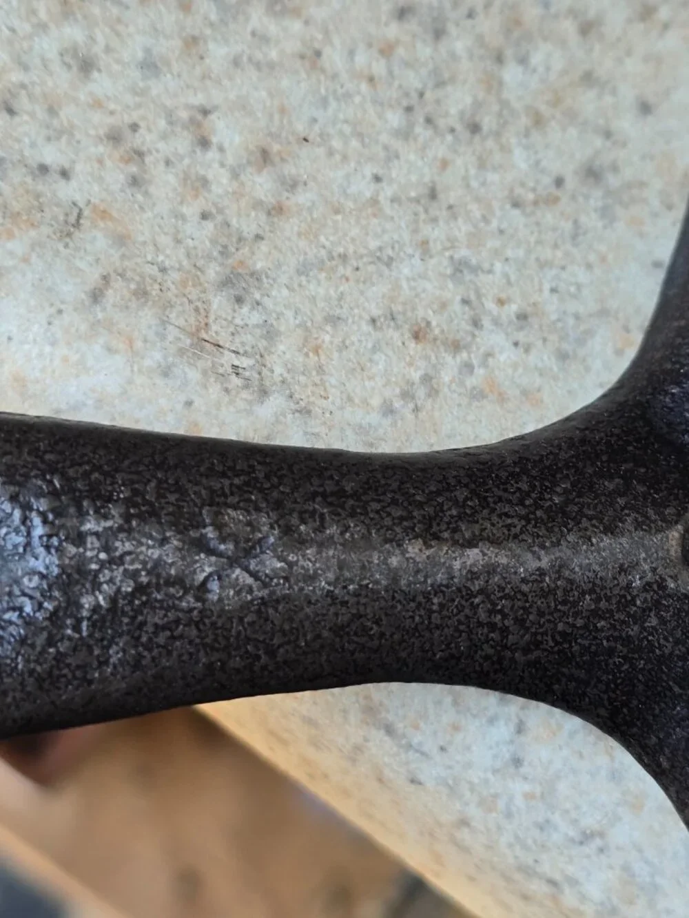 Vintage Wagner Ware Cast Iron Skillet Arched Logo Heat Ring As Is Restorers